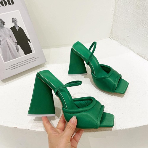 High Heel Square Toe High Heels Shoes 