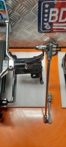 Harley Davidson kit comandi a pedale x Softail dal 2007 Cross Bones Fat Boy Slim - Foto 3 di 19