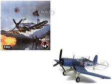 VOUGHT F4U-1D CORSAIR AIRCRAFT "VF-17 JOLLY ROGERS" 1/72 DIECAST MODEL FS030A