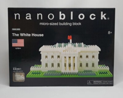 Nanoblock Micro-Sized Building Block Set The White House - See ...