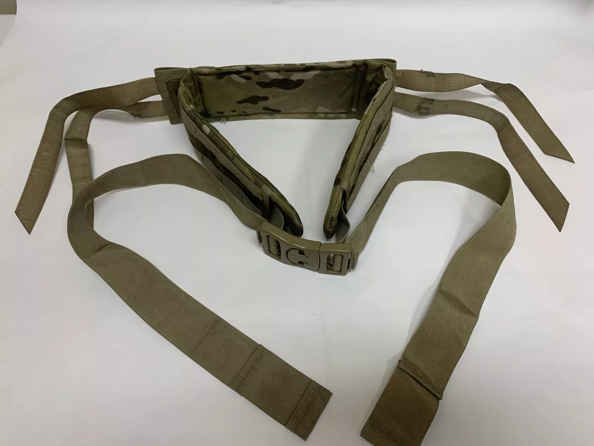 USGI MOLLE II Medium Rucksack Waist Hip belt Multicam Ruck waistbelt Used B9