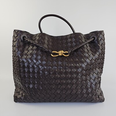 ハンドバッグ LARGE ANDIAMO BOTTEGA VENETA Andiamo Large $8400 Fondant Leather Top