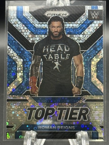 2023 PRIZM WWE ๐ฅ UNDERCARD DISCO ๐ชฉ ๐ TOP TIER INSERT #30 ROMAN REIGNS