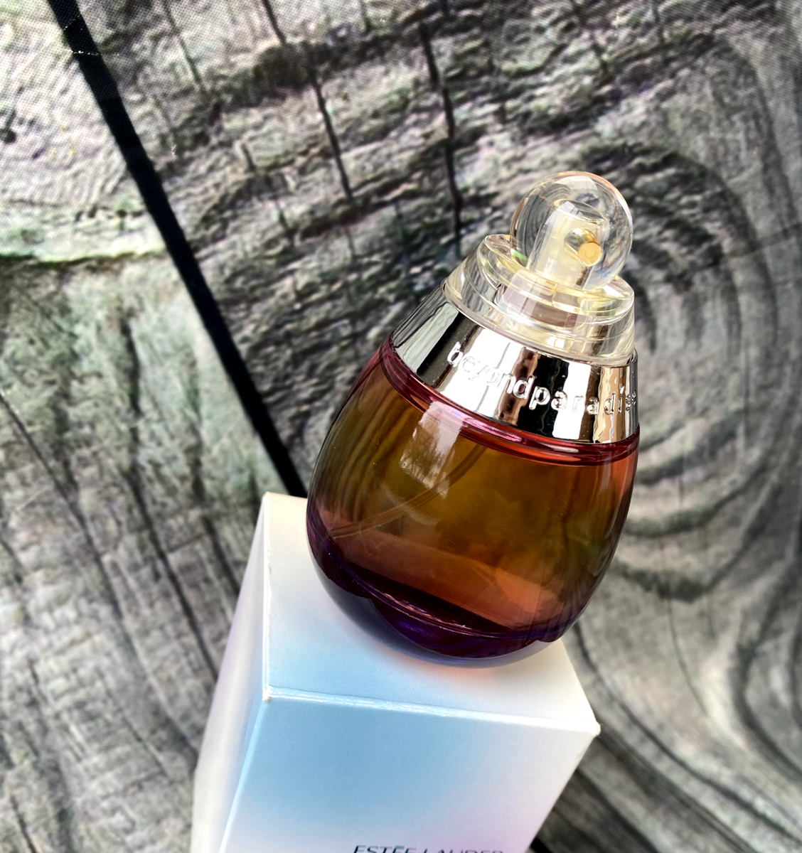 ESTEE LAUDER Beyond Paradise 香水ボトル大型オブジェ NIB Estee Lauder Beyond Paradise EDP Spray 1.7oz Rainbow