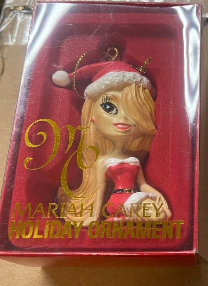 MARIAH CAREY OFFICIAL 2021 MERRY CHRISTMAS HOLIDAY ORNAMENT MC30