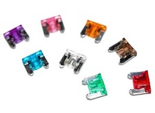 Image of Micro Blade Fuses 3A 4A 5A 7.5A 10A 15A 20A 25A 30A Amp Fuse Auto Car Van