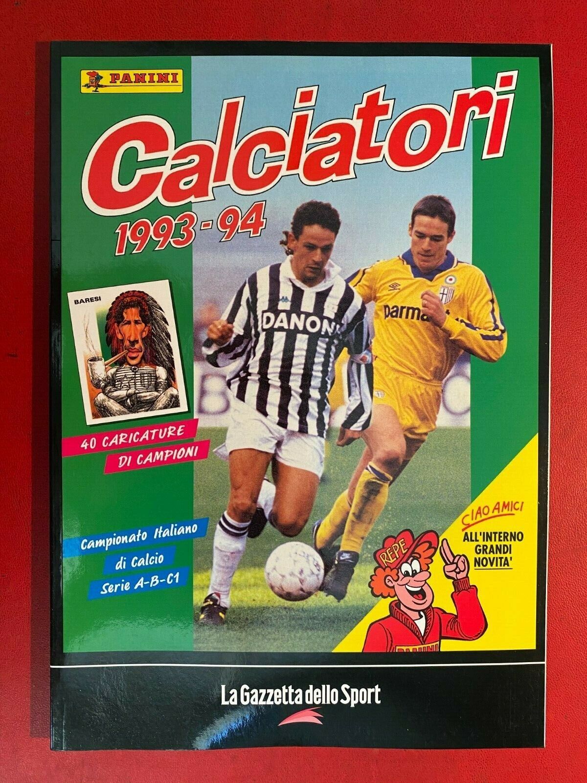 Panini Calciatori The Collection Complete 1991-92 1992 Journal