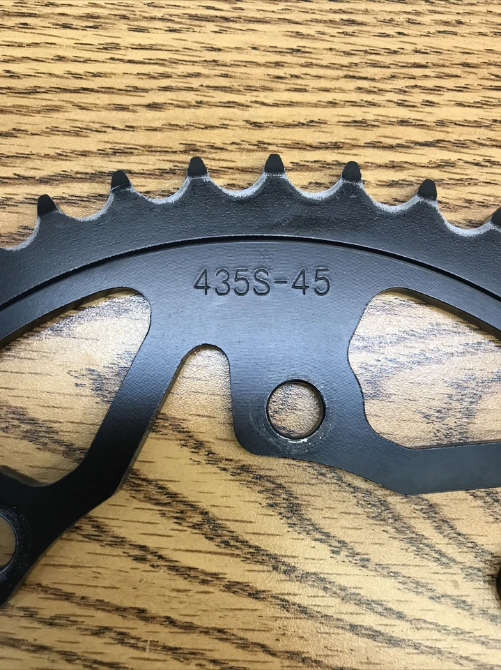 KAWASAKI NINJA 250R EX250 2008-2012, PIÑÓN TRASERO VORTEX 45T PIEZA # 435S-45 Foto 4 de 4