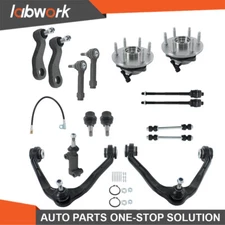 Labwork Front Suspension Kit Wheel Hub Bearing 2001-2006 For Chevrolet Tahoe
