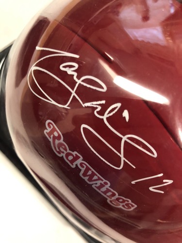 Marcel Dionne Autographed Signed Red Detroit Red Wings Mini-Helmet