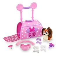 Disney Store Minnie Mouse And Fifi Pet Carrier Play Set on sale Disney Store Minnie Mouse And Fifi Pet Carrier Play Set on sale