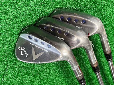 Callaway Mack Daddy-FORGED 52°58°2本セット New Other] Callaway Mack Daddy Forged Grey Wedge/ 52.10/ DG Tour