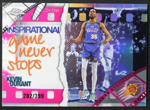 2025 Topps Chrome Kevin Durant Base (RAW)