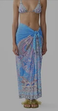 Camilla FOOTSTEPS IN FOLKLORE Long Sarong O/S BNWT RRP $250