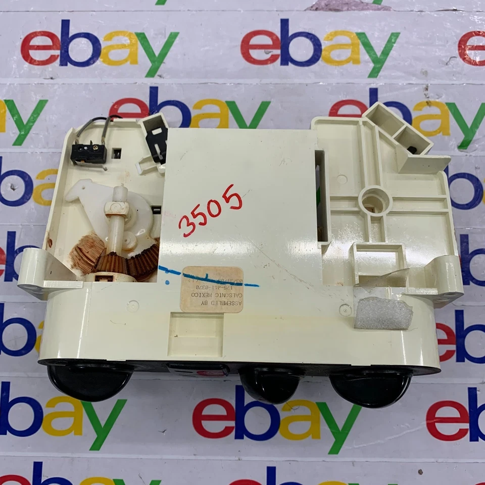 2000 - 2006 Nissan Sentra Climate Control AC Heater Hvac OEM 01 02 03 04 05 3370 - Image 2 of 4