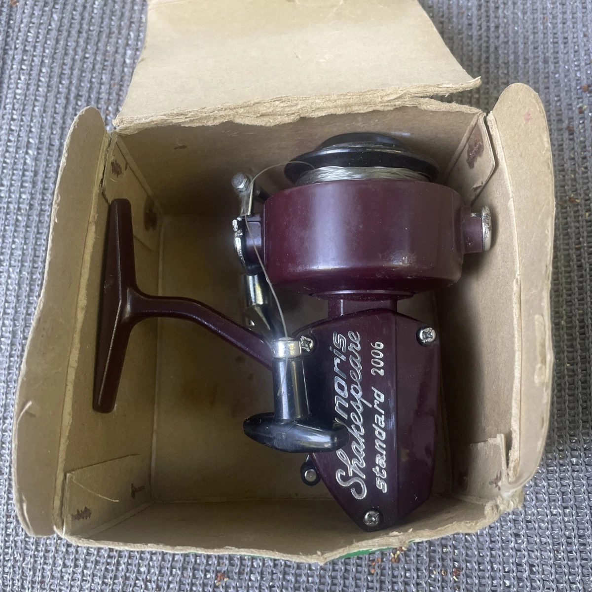 Lot De 8 Anciens Moulinets De Pêche – Laiton, Bois – Mitchell, Pratic, Shakepeare