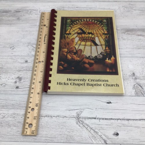 Vintage 1998 Heavenly Creations Hicks Chapel Baptist Church Cookbook Marion, NC - Picture 15 of 15
