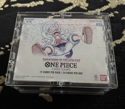 One Piece OP-05 Awakening of a New Era Booster Display FIRST PRINT SEALED + Case