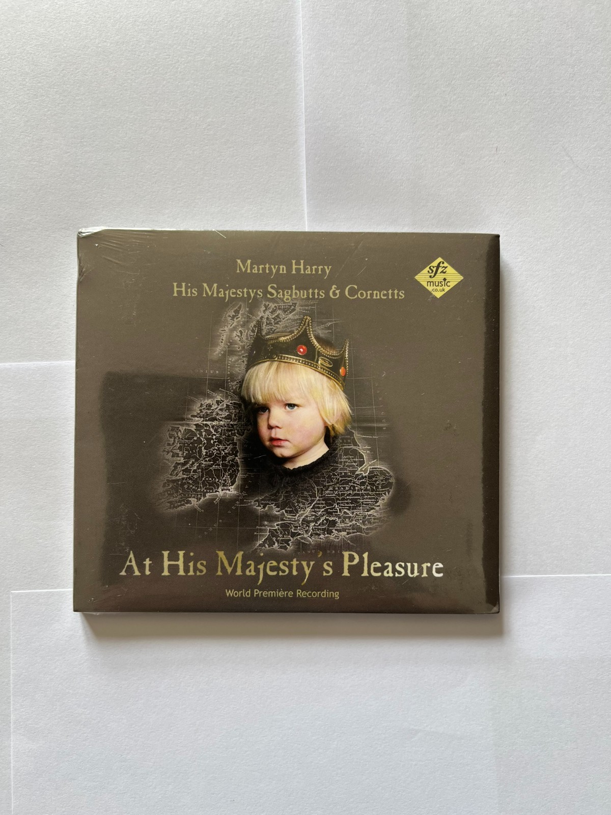 MARTYN HARRY/HIS MAJESTYS SAGBUTTS & CORNETTS - At His Majesty's Pleasure CD NEW
