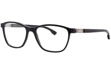 Ic! Berlin Nuance Eyeglasses Women's Black HD Full Rim Square Shape 52mm