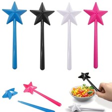 4 PCS Star Magic Salt and Papper Shakers Pentagram Shape Fairy Wand Three Hol...