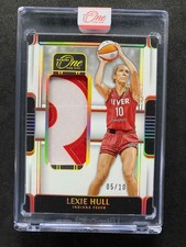 2025 Panini WNBA One and One Lexie Hull Patch 5/10 #MB-LH Fever