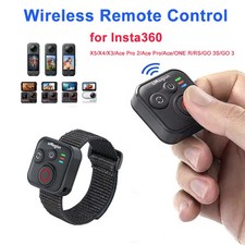 50M Range Bluetooth Remote Control For Insta360 X5/X4/X3/Ace Pro 2/GO 3/ 3S