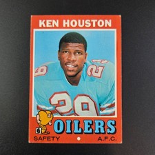 1971 Topps Ken Houston #113 (RC) Houston Oilers