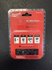Milwaukee 49-16-2715 16" Saw Chain Replacement for 2727-20 Chainsaw
