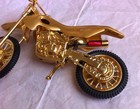 Vintage? Die Cast Gold Plated? Metal Enduro Motorcycle Lighter Monoshock RARE — photo 7