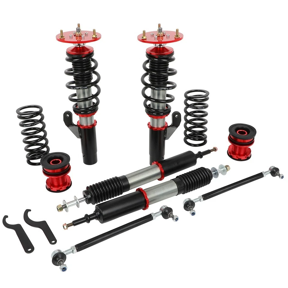 For BMW E82 E88 128I 135I 2008-13 Adjustable Coilovers Suspension Lowering 4pcs - Изображение 2 из 4