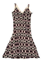 XL Jennifer Lopez JLO Maxi Dress V-neck Sleeveless Straps Sundress EUC