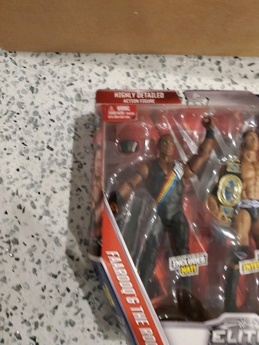WWE Elite Flashbacl Farooq & The Rock Intercontinental Title Belt New Sealed 2pk - Picture 4 of 14