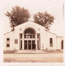  La Crosse Public Baths Wisconsin VINTAGE PHOTO ORIGINAL Barron Island Pettibone