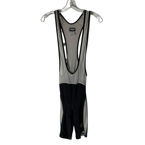 Pearl Izumi Vintage 90s Mens Cycling Bib Shorts Black Blue Logo  Sz Large *READ*