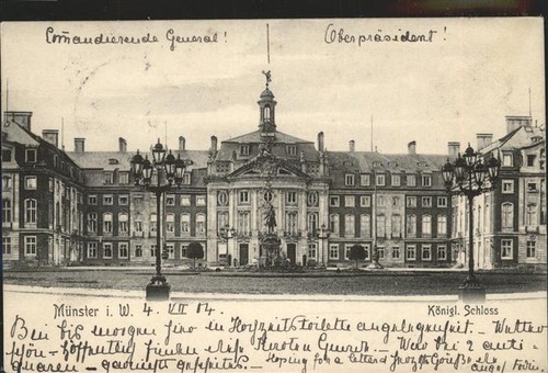 Muenster Westfalen Königliches Schloss - Bild 1 von 2