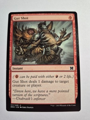 Magic the Gathering MTG - Gut Shot - Modern Masters 2015 MM2 - NM