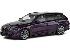 BMW G81 M3 touring 2023 purple diecast model car S4315401 Solido 1:43