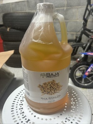 Rice Bran Oil - 1 GALLON - Ideal for Cooking, Baking & Frying