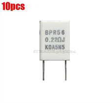 10Pcs Non-Inductive Resistor 0.22R 220Mr 5W+/-10% Ic New ow
