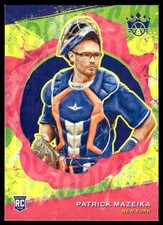 2022 Panini Diamond Kings Patrick Mazeika Rookie New York Mets #158