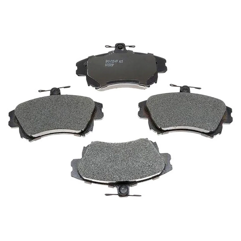 Kit de rotores de freno delanteros + pastillas metálicas y herrajes para Volvo S40 2000-2003 Foto 2 de 4