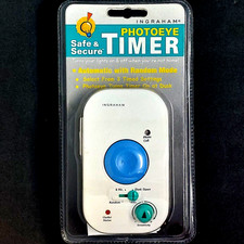 INGRAHAM Safe & Secure LIGHT TIMER Automatischer Zufallsmodus mit 4 Sicherheitseinstellungen!