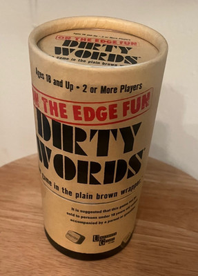 Dirty Words Dice Game On the Edge Fun! University Games 2014