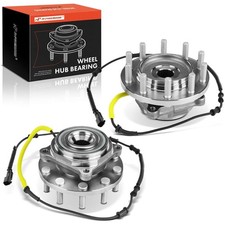 A-Premium 2 x Front Wheel Bearing and Hub Assembly with ABS & 10-Lug Compatib...