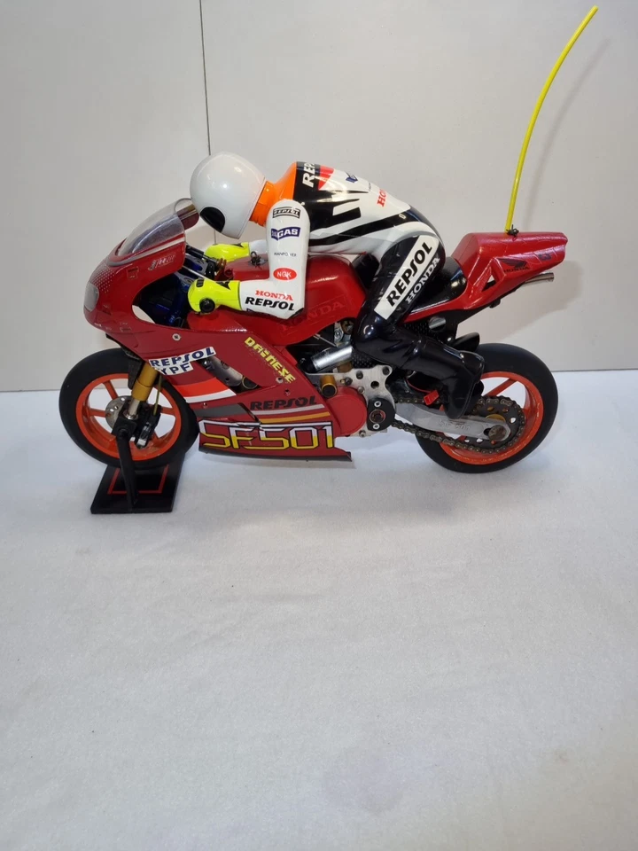 Proto Su Base Nuova faor SF 501 scala 1/5 moto Glow Da Competizione R/C SIRIO - Immagine 2 di 4