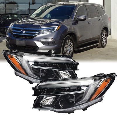 #ad Pair LED Low Beam Headlights w DRL For 2016 2021 Honda Pilot 2017 2021 Ridgeline $299.49