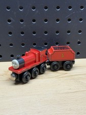 Thomas  Friends Wooden Railway Train Engine James Tender