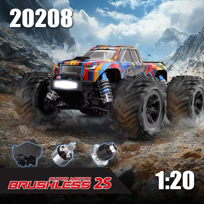 MJX 20208 1/20 Hyper Go 4WD RC Car Brushless RC Racing Car 2.4G