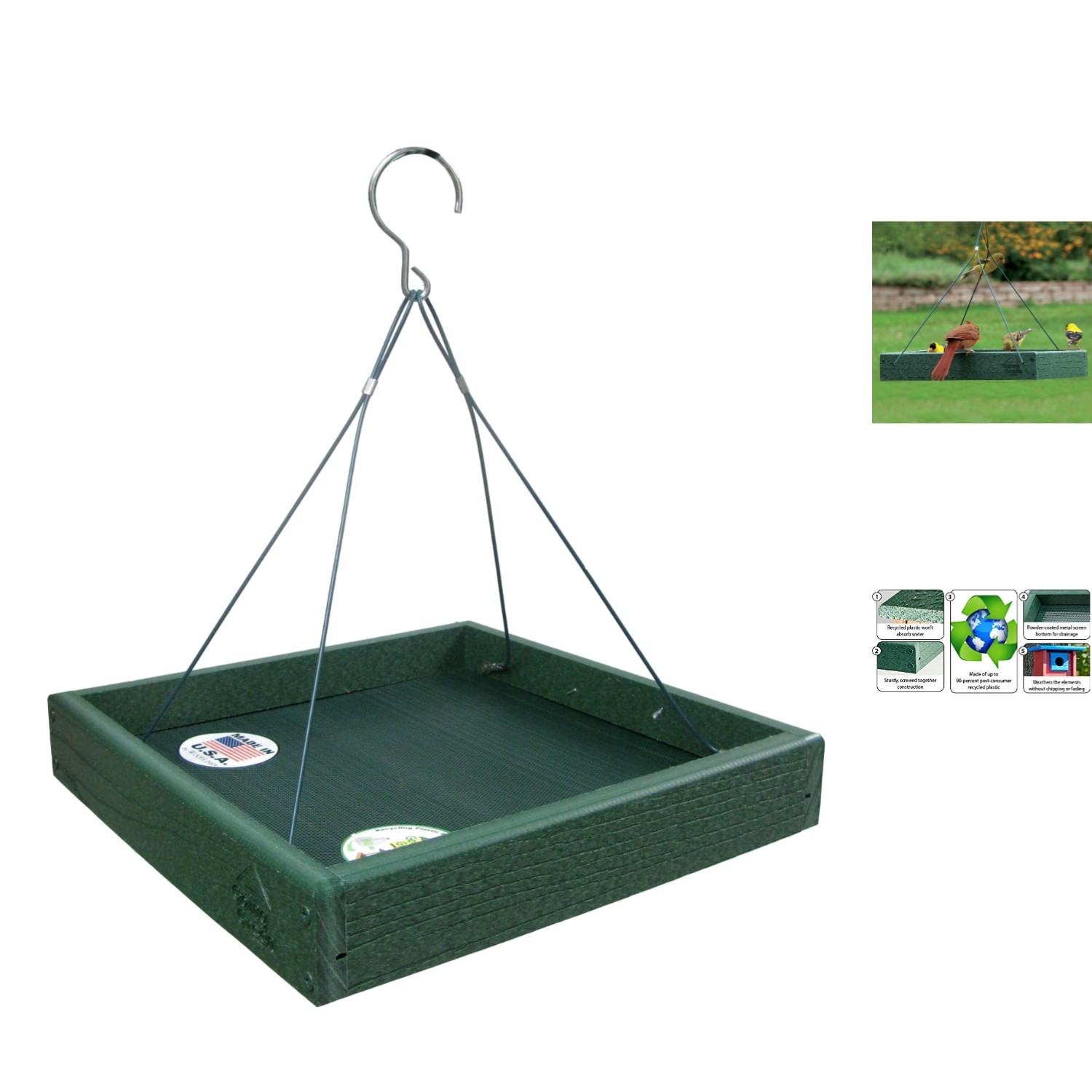 - Rat Proof - Attract Multiple Birds